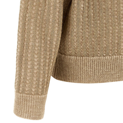 Peserico Beige Viscose Cardigan