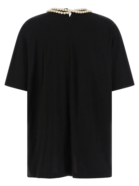 Junya Watanabe Black Cotton T-Shirt