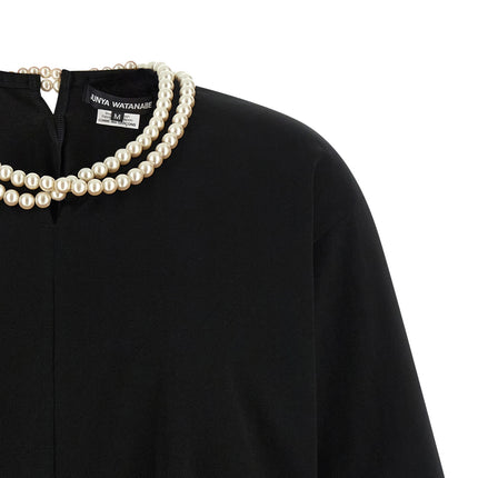 Junya Watanabe Black Cotton T-Shirt