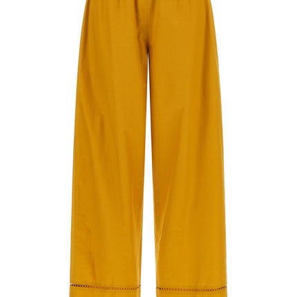 Fabiana Filippi Bicolor Cotton Casual Pants