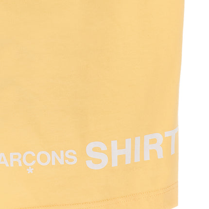 Comme Des Garçons Orange Cotton T-Shirt