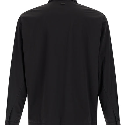 Herno Black Polyamide Shell Jacket