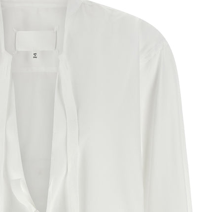 Maison Margiela White Cotton Blouse