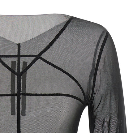 Rick Owens Black Nylon Cardigan