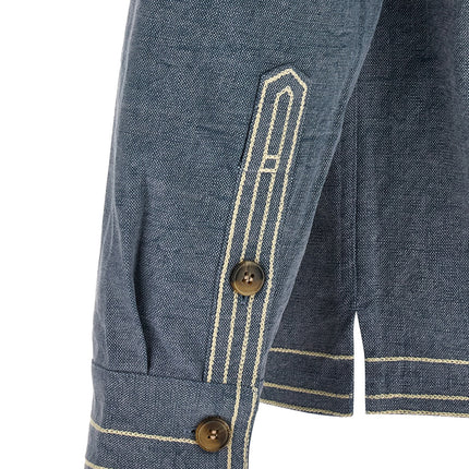 MARANT Blue Cotton Blouse