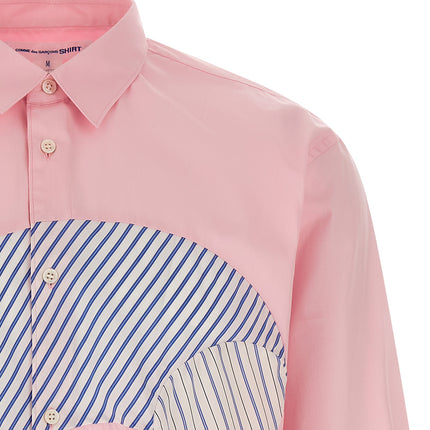Comme Des Garçons Multicolor Cotton Blouse