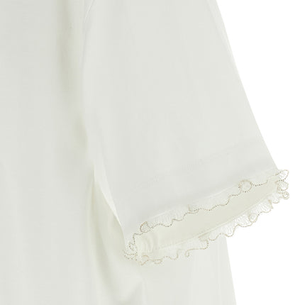 Fabiana Filippi White Cotton T-Shirt