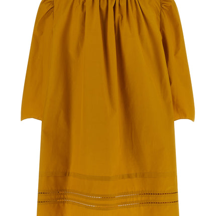 Fabiana Filippi Bicolor Cotton Short Dress
