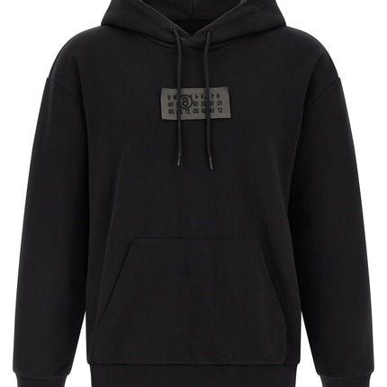 MM6 Maison Margiela Black Cotton Sweatshirt