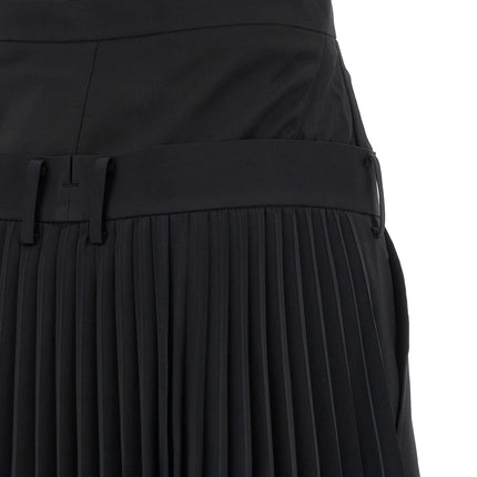 Junya Watanabe Black Wool Pants