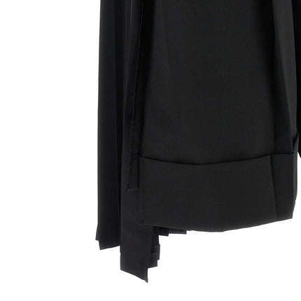Junya Watanabe Black Wool Pants