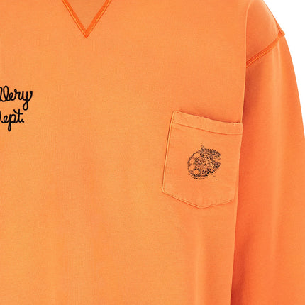 GALLERY DEPT. Orange Cotton Sweatshirt