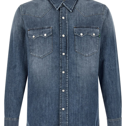 Department 5 Blue Cotton Blouse