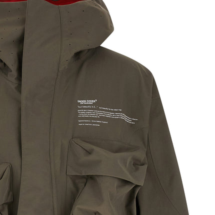 Undercover Gray Nylon Parka