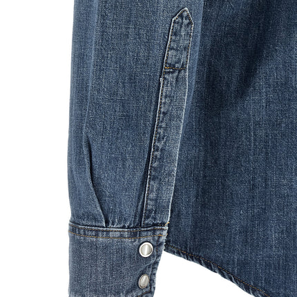 Department 5 Blue Cotton Blouse