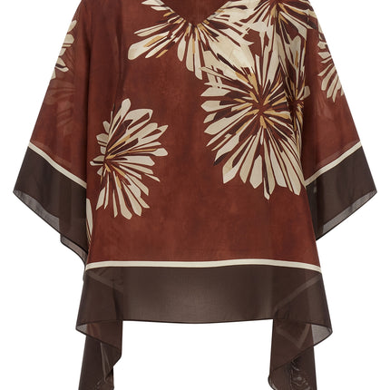 Brunello Cucinelli Bordeaux Silk Blouse