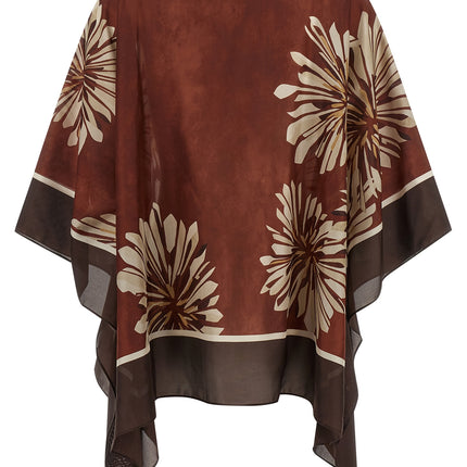 Brunello Cucinelli Bordeaux Silk Blouse