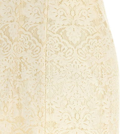 Twinset White Cotton Long Dress