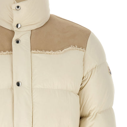 Moncler Beige Polyamide Full-Length Jacket