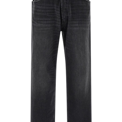 Department 5 Black Cotton Cropped Jeans