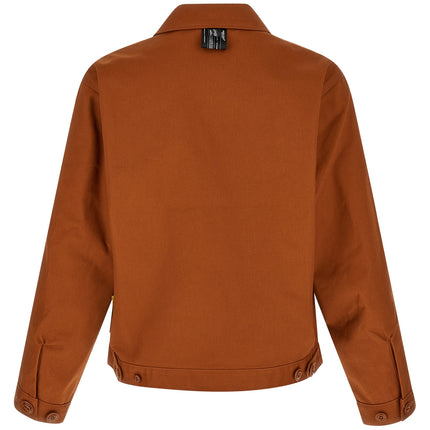 Undercover Brown Polyester Shell Jacket