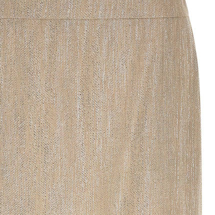 Peserico Beige Viscose Midi Skirt