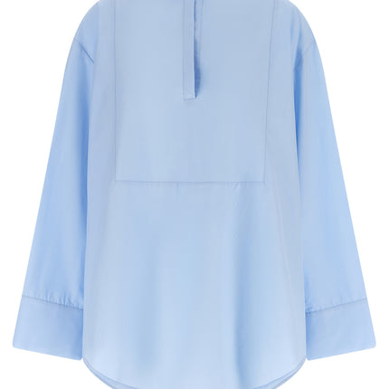 Fabiana Filippi Blue Cotton Blouse