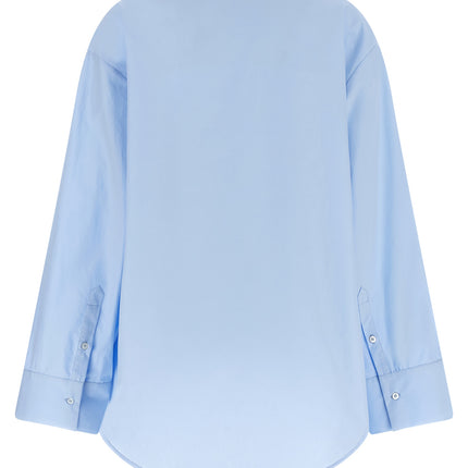 Fabiana Filippi Blue Cotton Blouse