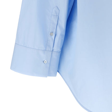 Fabiana Filippi Blue Cotton Blouse