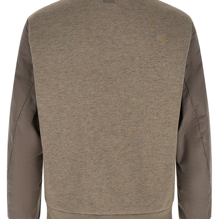 Hugo Boss Gray Modal Bomber