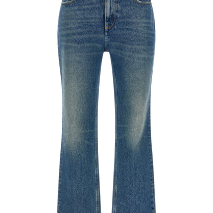 Golden Goose Blue Cotton Flared Jeans