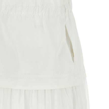 PINKO White Cotton Long Dress