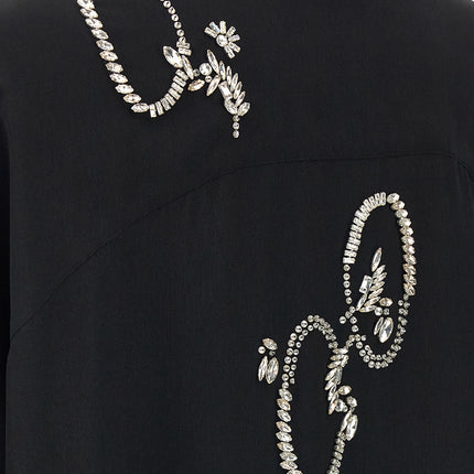 Dries Van Noten Black Polyester Blouse