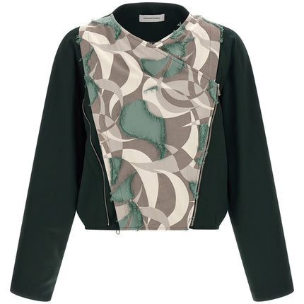 Kiko Kostadinov Multicolor Virgin Wool Shell Jacket