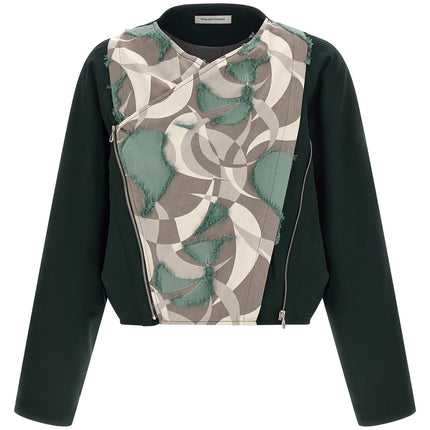 Kiko Kostadinov Multicolor Virgin Wool Shell Jacket