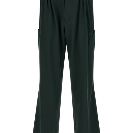 Kiko Kostadinov Bicolor Virgin Wool Casual Pants