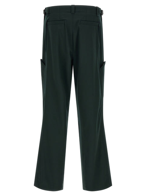 Kiko Kostadinov Bicolor Virgin Wool Casual Pants