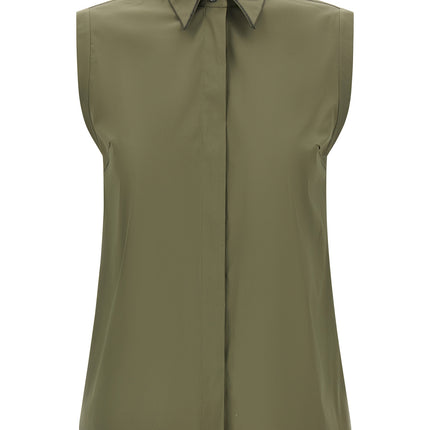 Brunello Cucinelli Bicolor Cotton Blouse