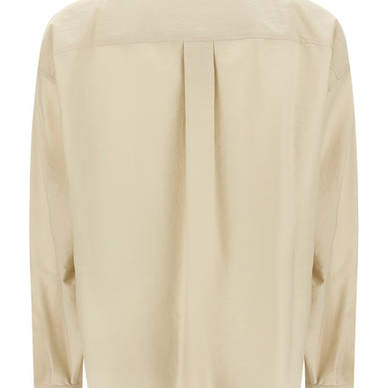 Brunello Cucinelli Beige Cotton Blouse