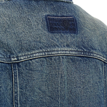 MM6 Maison Margiela Blue Cotton Denim Jacket