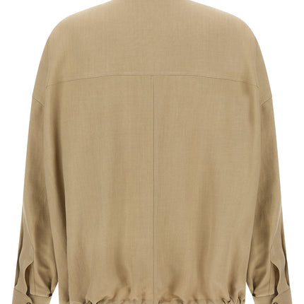 Brunello Cucinelli Beige Viscose Blouse