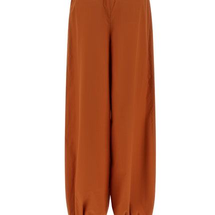Marni Orange Cotton Casual Pants