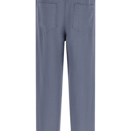 Brunello Cucinelli Blue Viscose Casual Pants