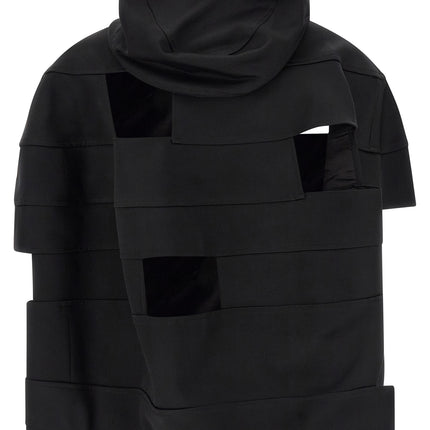 Comme Des Garçons Black Wool Shell Jacket