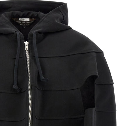 Comme Des Garçons Black Wool Shell Jacket