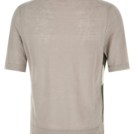 Ballantyne Gray Linen T-Shirt