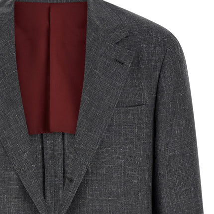 Brunello Cucinelli Gray Wool Blazer