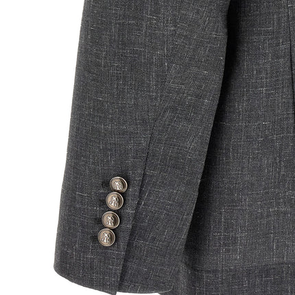 Brunello Cucinelli Gray Wool Blazer