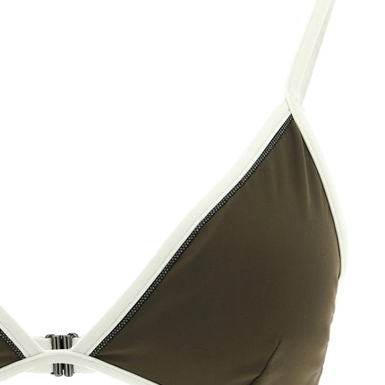 Brunello Cucinelli Bicolor Polyamide Bikini