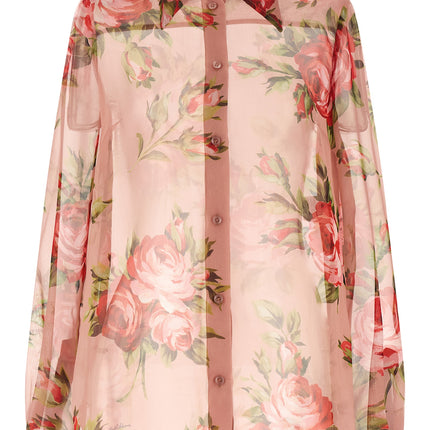 Dolce & Gabbana Multicolor Silk Blouse